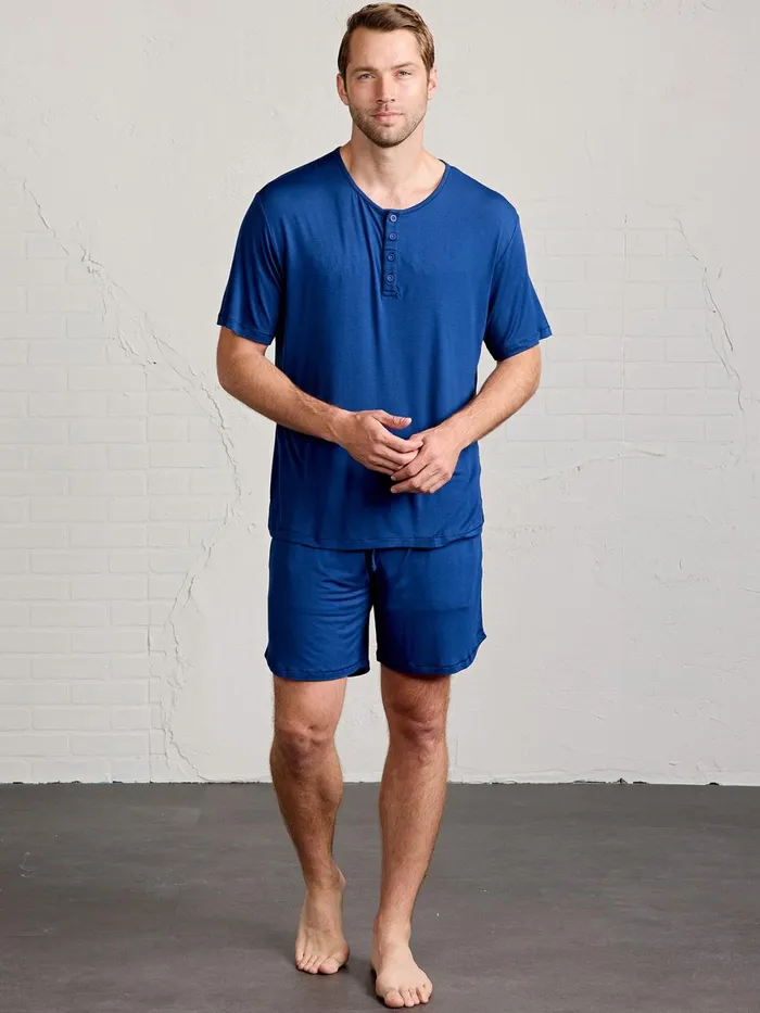Men Bamboo Silk Sleep Short 20 Tasc Performance Sleepwear