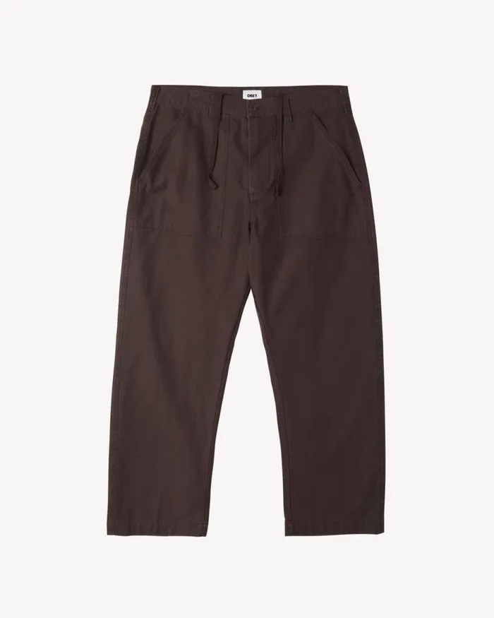 Men BIG TIMER UTILITY PANT Unbleached OBEY Clothing BOTTOMS