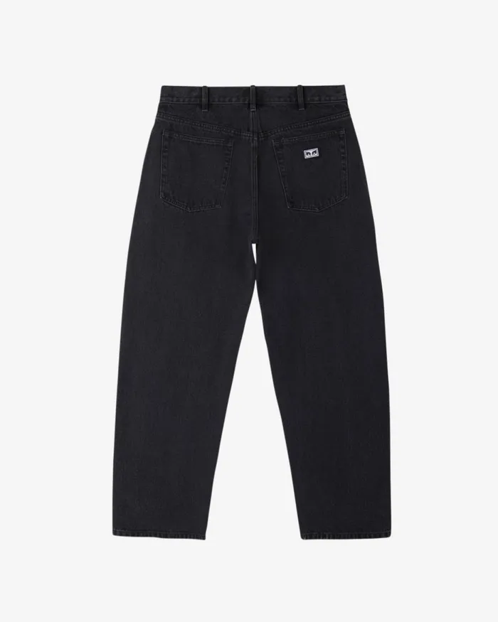 Men BIGWIG BAGGY DENIM Stone Wash Indigo OBEY Clothing Denim