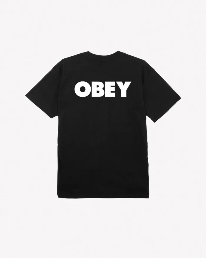 Men BOLD II CLASSIC TSHIRT Black OBEY Clothing TSHIRTS