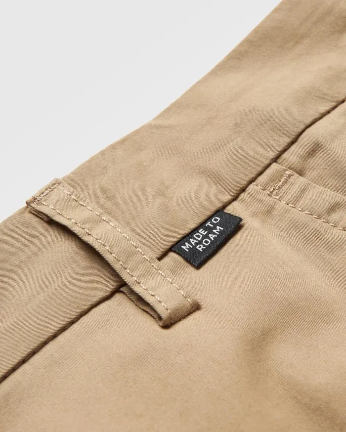 Men Bottoms Passenger 365 Light Organic Cotton Trouser Biscuit Biscuit