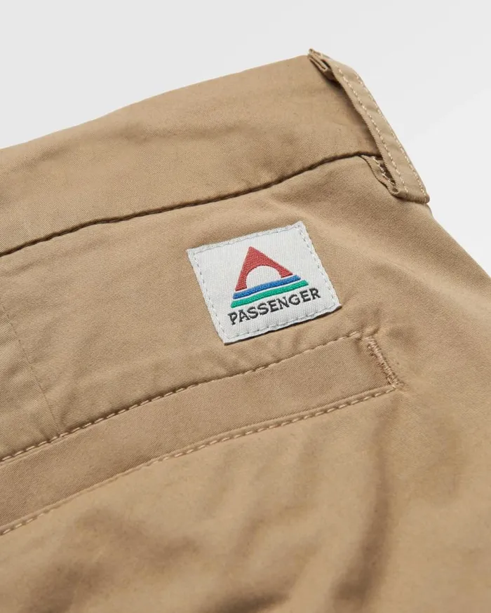 Men Bottoms Passenger 365 Light Organic Cotton Trouser Biscuit Biscuit