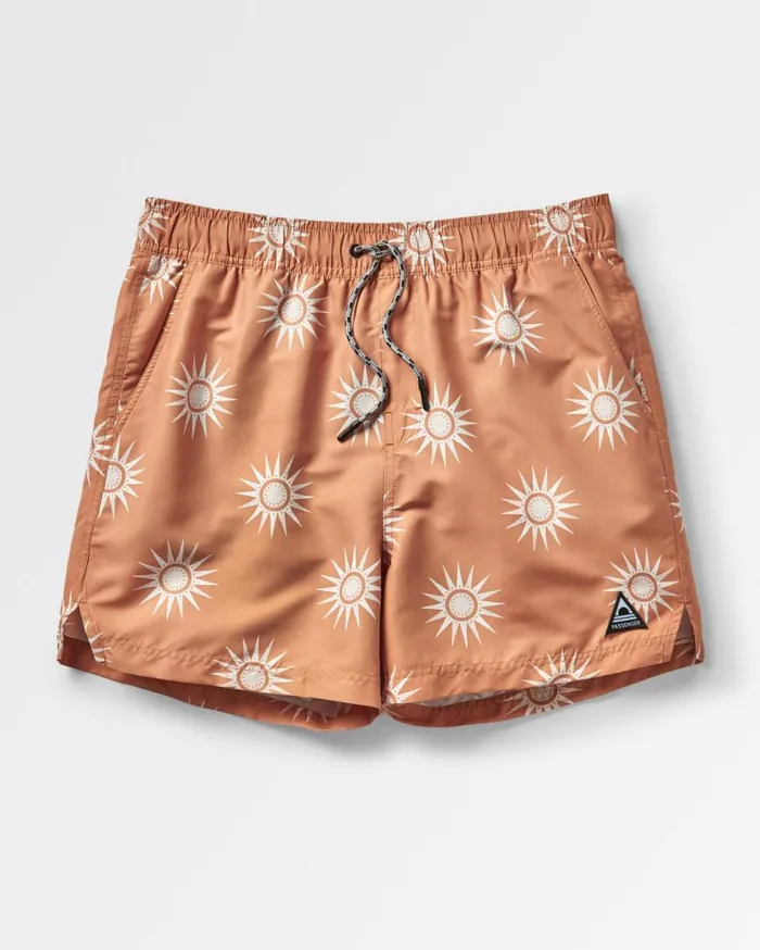 Men Bottoms Passenger Cali Cargo Swim Short Sunshine Tangerine Sunshine Tangerine
