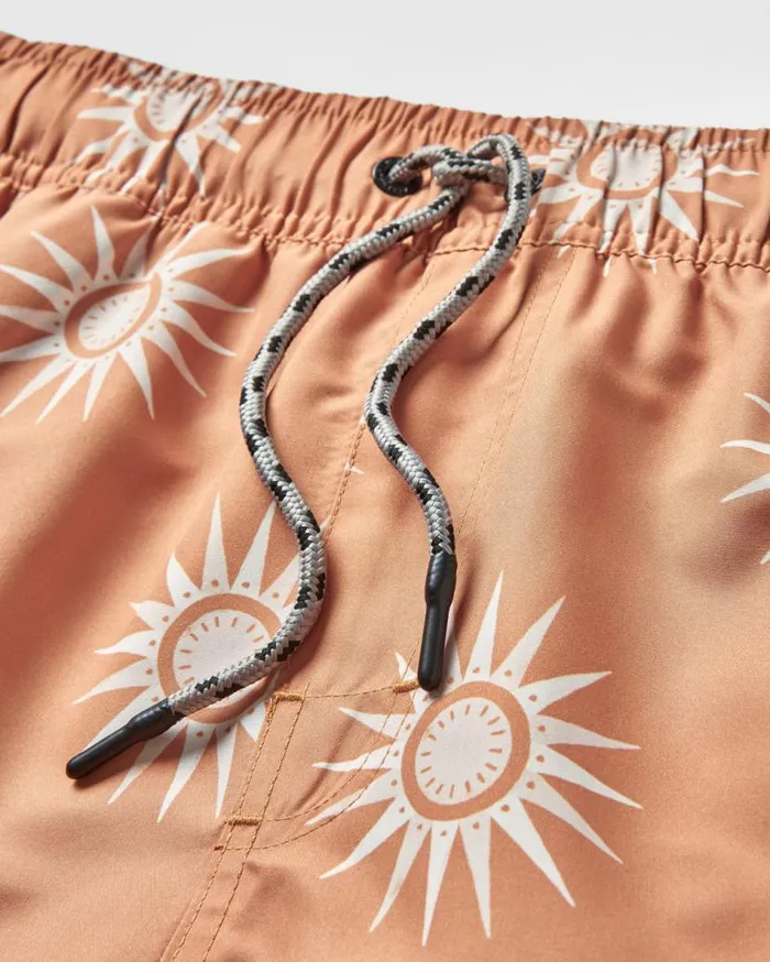Men Bottoms Passenger Cali Cargo Swim Short Sunshine Tangerine Sunshine Tangerine