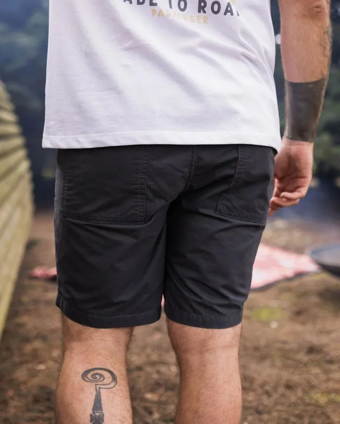 Men Bottoms Passenger Chance Organic Cotton Short Charcoal Charcoal