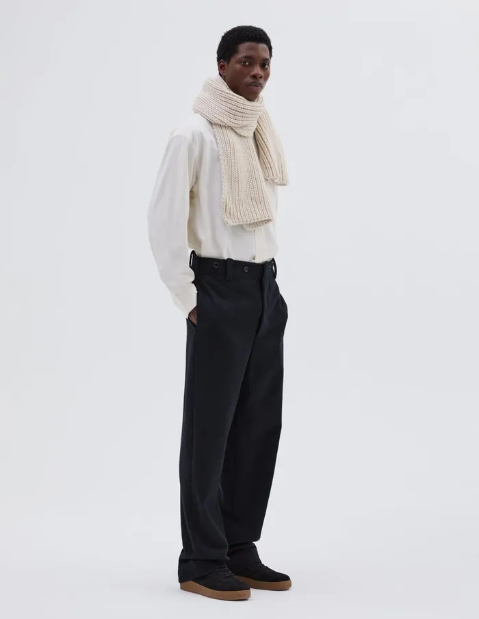Men Brace Button Trouser Ink Margaret Howell Trousers