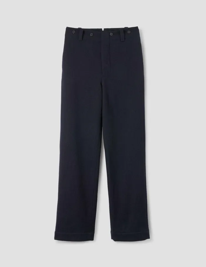 Men Brace Button Trouser Ink Margaret Howell Trousers