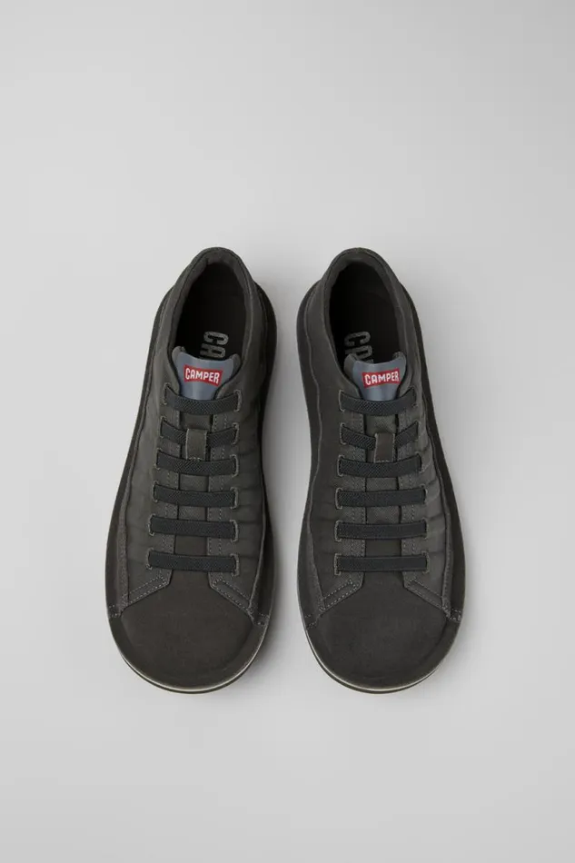 Men Camper Ankle Boots Beetle Mens Dark Gray Sneakers Men Camper Ankle Boots Beetle Mens Dark Gray Sneakers