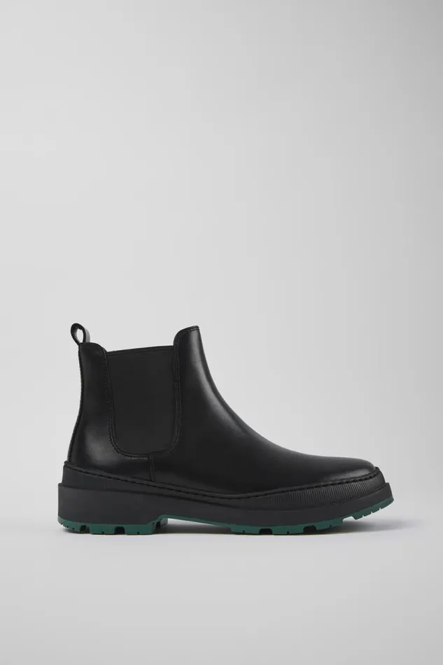 Men Camper Ankle Boots Brutus Trek MICHELIN Black Leather Ankle Boots Men Camper Ankle Boots Brutus Trek MICHELIN Black Leather Ankle Boots