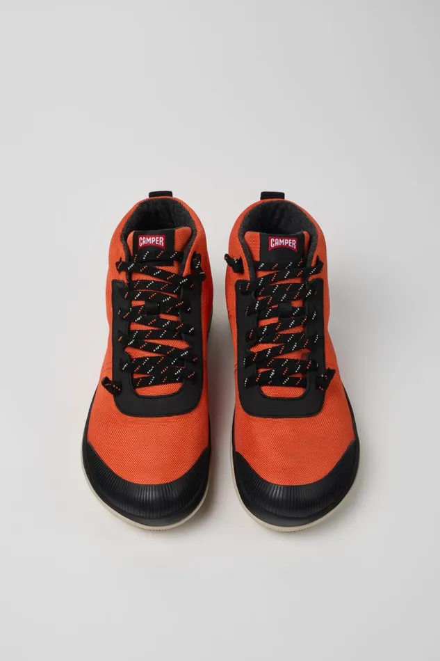 Men Camper Ankle Boots Peu Pista GORETEX Orange Textile Ankle Boots Men Camper Ankle Boots Peu Pista GORETEX Orange Textile Ankle Boots