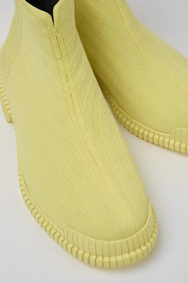 Men Camper Ankle Boots Pix TENCEL Yellow TENCEL Lyocell Boots