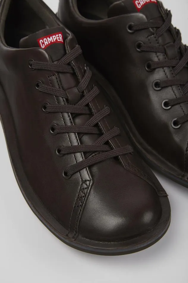 Men Camper Casual Shoes Beetle Brown Casual Shoes
