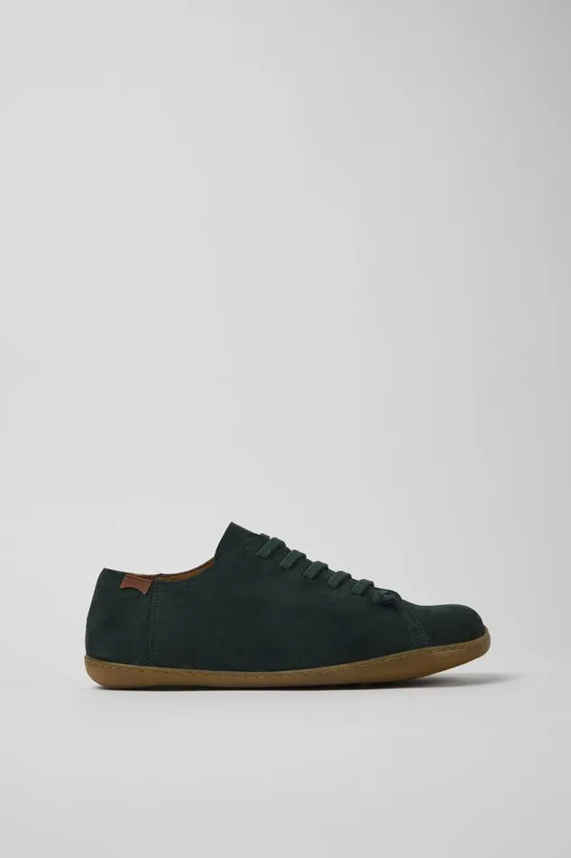 Men Camper Casual Shoes Peu Green Nubuck Shoes Men Camper Casual Shoes Peu Green Nubuck Shoes