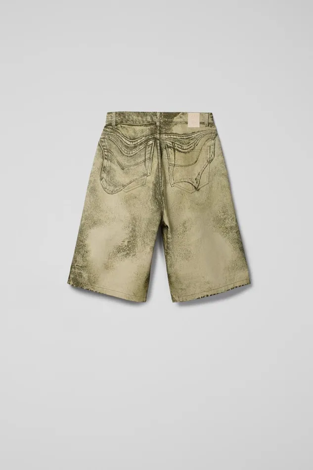 Men Camper Denim Denim Shorts BlackGreen Denim Shorts Men Camper Denim Denim Shorts BlackGreen Denim Shorts