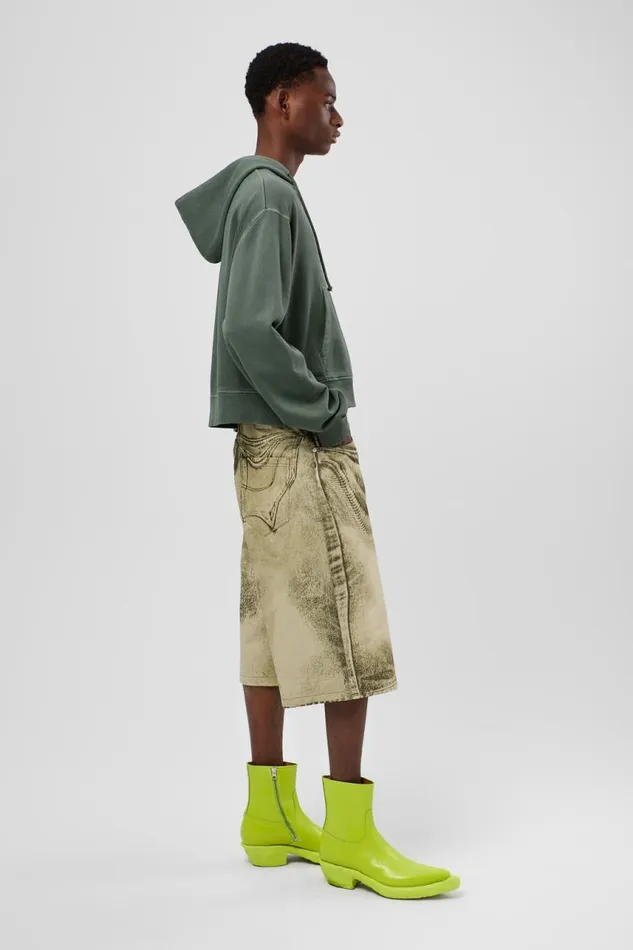 Men Camper Denim Denim Shorts BlackGreen Denim Shorts Men Camper Denim Denim Shorts BlackGreen Denim Shorts