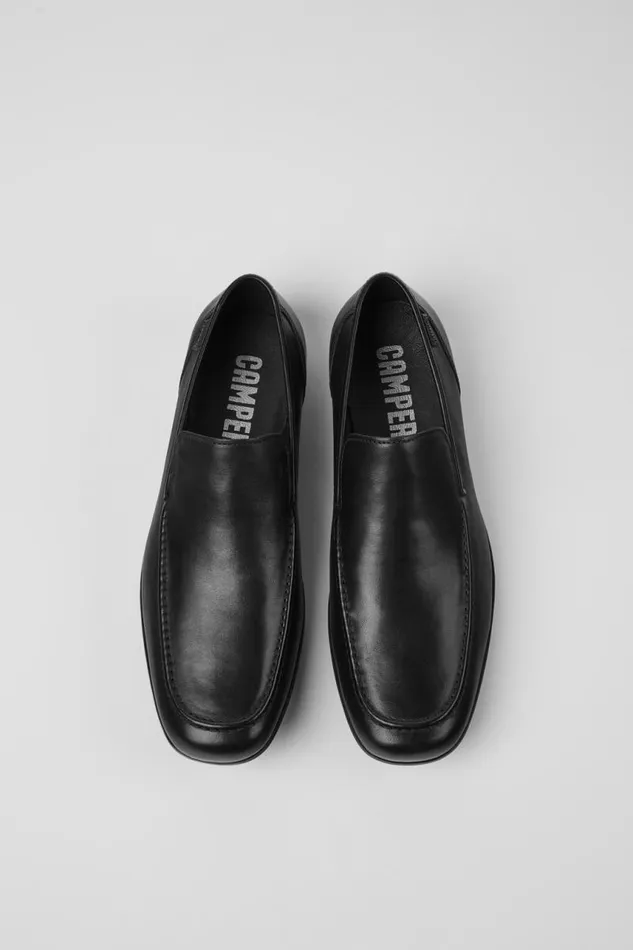 Men Camper Formal Shoes Mauro Black Leather Shoes Men Camper Formal Shoes Mauro Black Leather Shoes