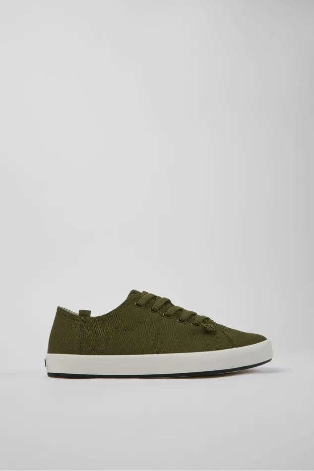 Men Camper Sneakers Andratx Green Textile Sneaker Men Camper Sneakers Andratx Green Textile Sneaker
