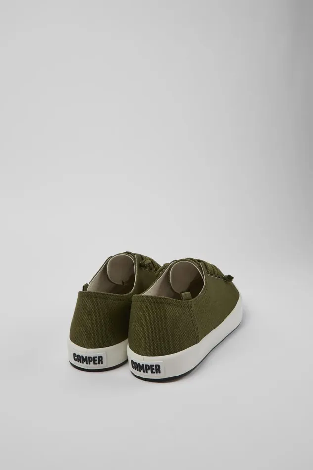Men Camper Sneakers Andratx Green Textile Sneaker Men Camper Sneakers Andratx Green Textile Sneaker