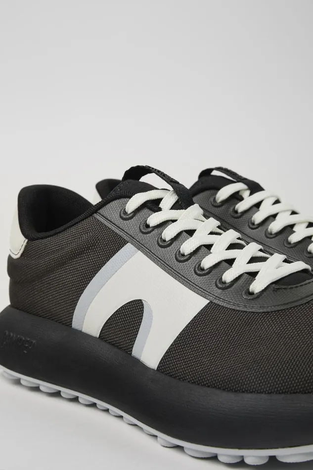 Men Camper Sneakers Pelotas Athens Gray Textile Sneaker