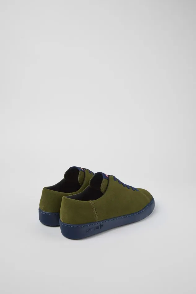 Men Camper Sneakers Peu Touring Green Nubuck Sneaker Men Camper Sneakers Peu Touring Green Nubuck Sneaker