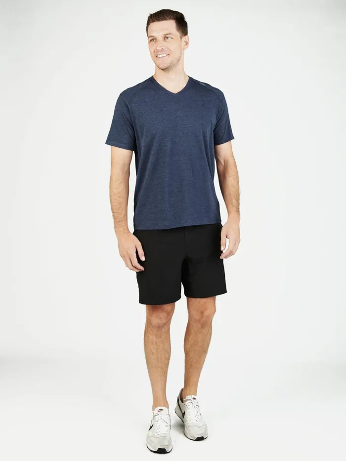 Men Carrollton Fitness VNeck TShirt Tasc Performance Short Sleeve TShirts