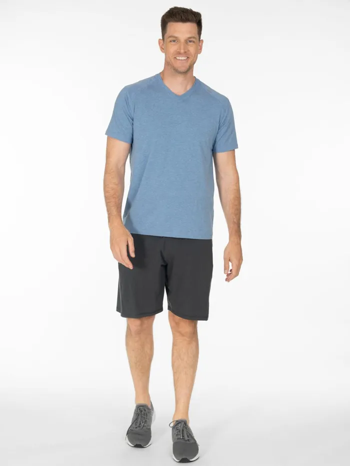 Men Carrollton Fitness VNeck TShirt Tasc Performance Short Sleeve TShirts