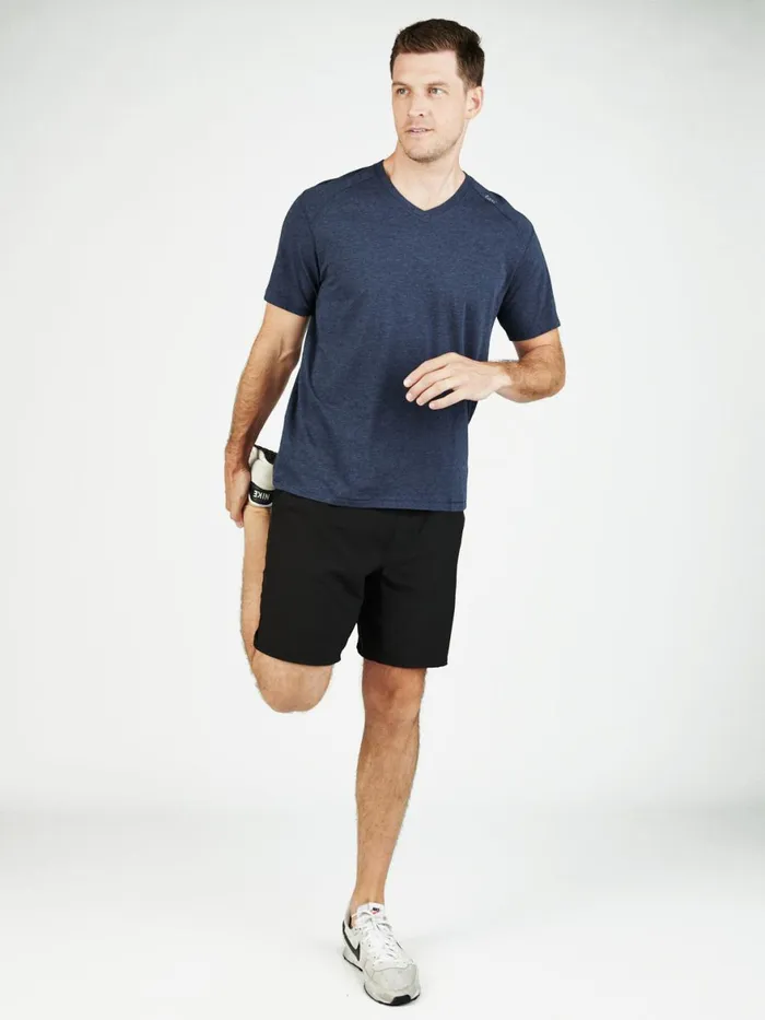 Men Carrollton Fitness VNeck TShirt Tasc Performance Short Sleeve TShirts