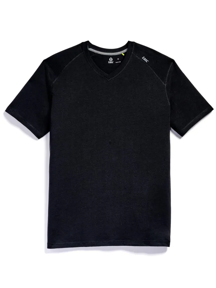 Men Carrollton Fitness VNeck TShirt Tasc Performance Short Sleeve TShirts