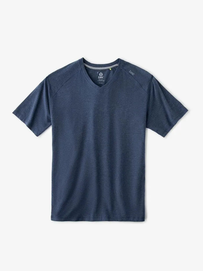 Men Carrollton Fitness VNeck TShirt Tasc Performance Short Sleeve TShirts