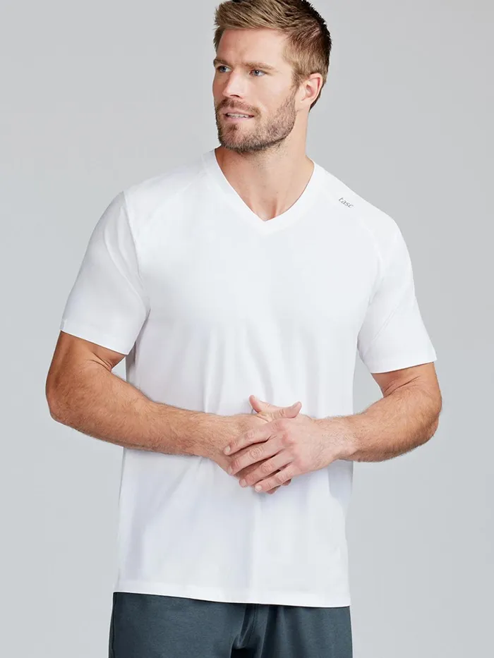 Men Carrollton Fitness VNeck TShirt Tasc Performance Short Sleeve TShirts
