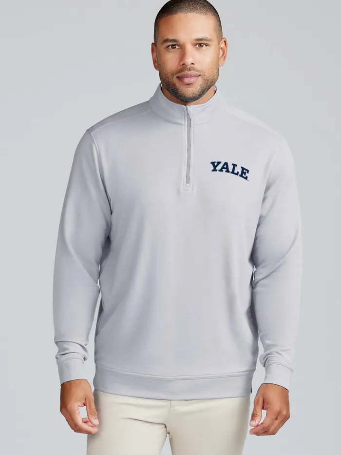 Men Cloud French Terry Quarter Zip 8211 Yale Tasc Performance Quarter Zips