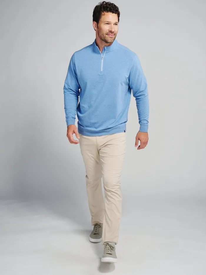 Men Cloud French Terry Quarter Zip Tasc Performance Quarter Zips