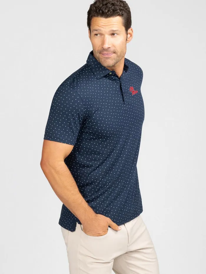 Men Cloud Polo 8211 Ace Dot 8211 Ole Miss Tasc Performance Polo Shirts