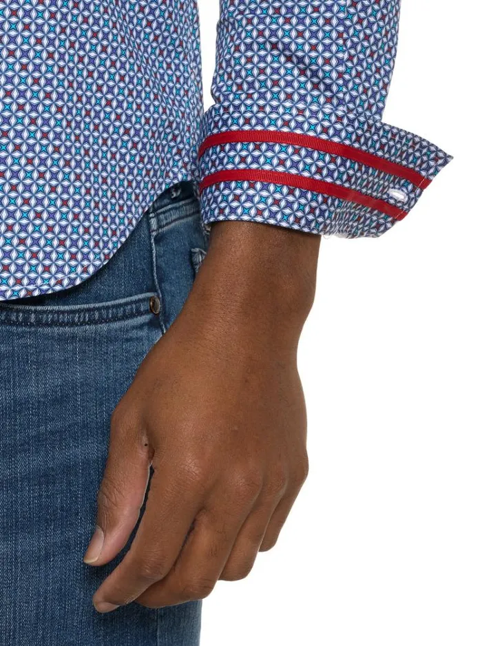 Men COSTA LONG SLEEVE BUTTON DOWN SHIRT Multi Robert Graham Button Down Shirts