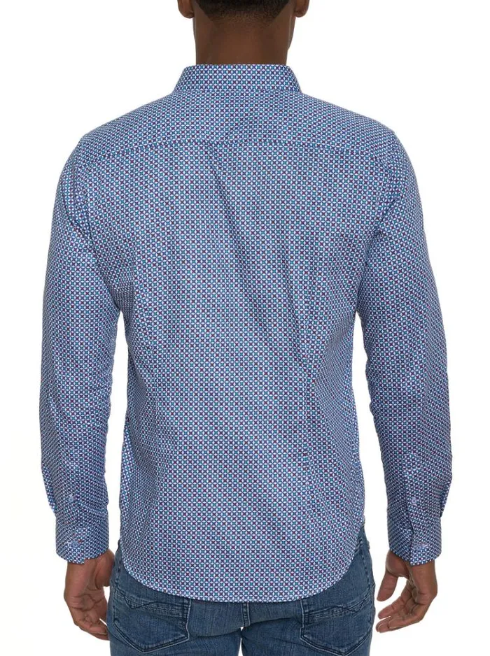 Men COSTA LONG SLEEVE BUTTON DOWN SHIRT Multi Robert Graham Button Down Shirts