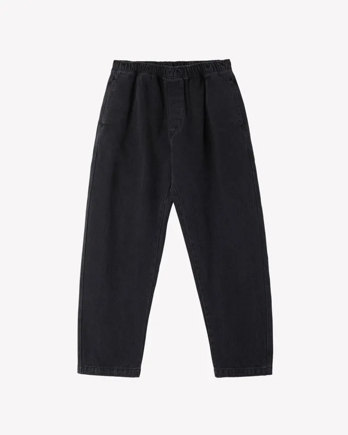 Men DENIM EASY PANT Faded Black OBEY Clothing Denim