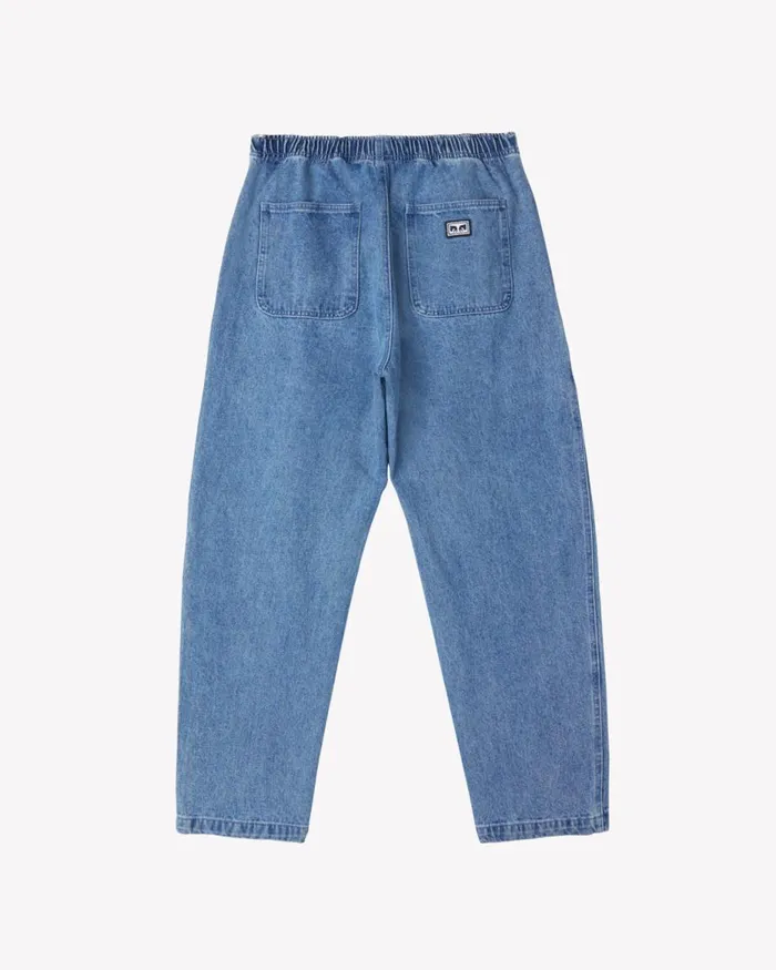 Men DENIM EASY PANT Faded Black OBEY Clothing Denim