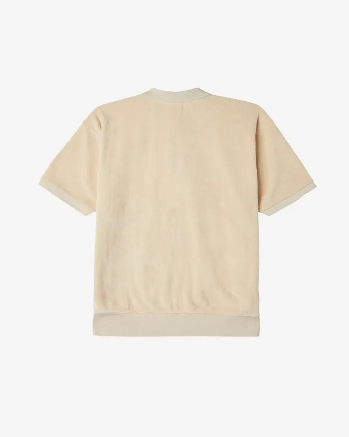 Men DENTON POLO Oyster Grey OBEY Clothing TOPS