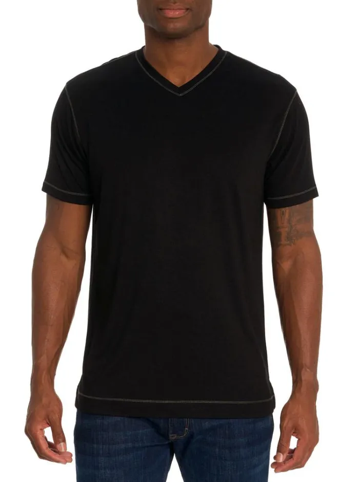 Men EASTWOOD TSHIRT Light Blue Robert Graham Sweaters and Knits