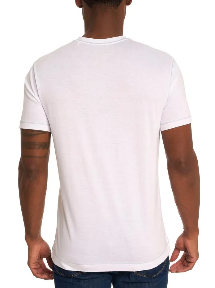 Men EASTWOOD TSHIRT Light Blue Robert Graham Sweaters and Knits