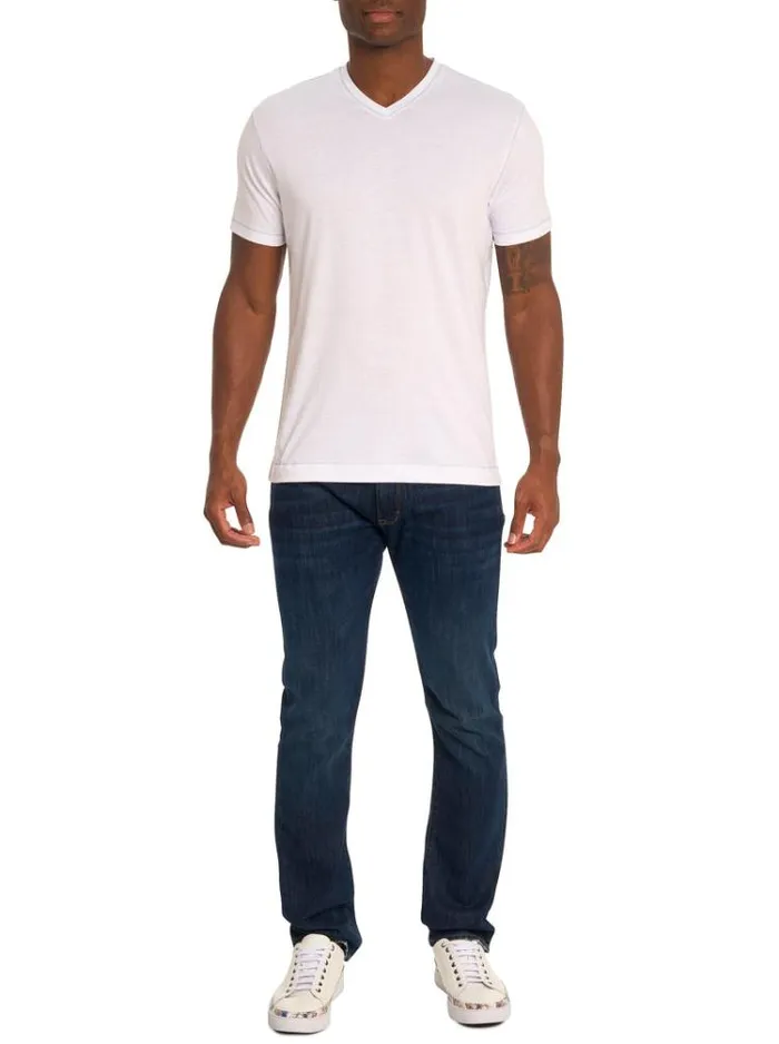 Men EASTWOOD TSHIRT Light Blue Robert Graham Sweaters and Knits