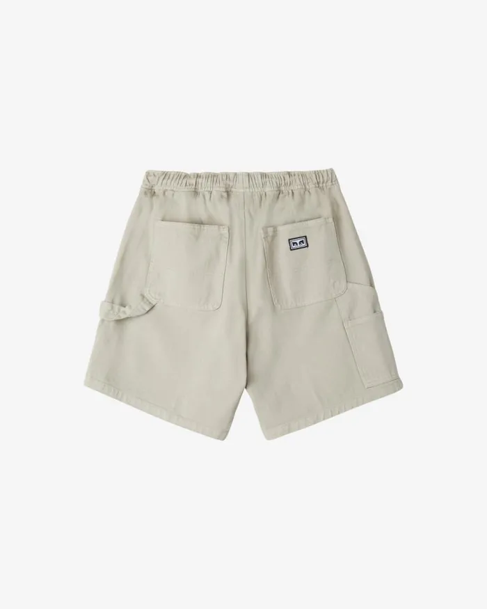 Men EASY DENIM CARPENTER SHORT Light Indigo OBEY Clothing Denim