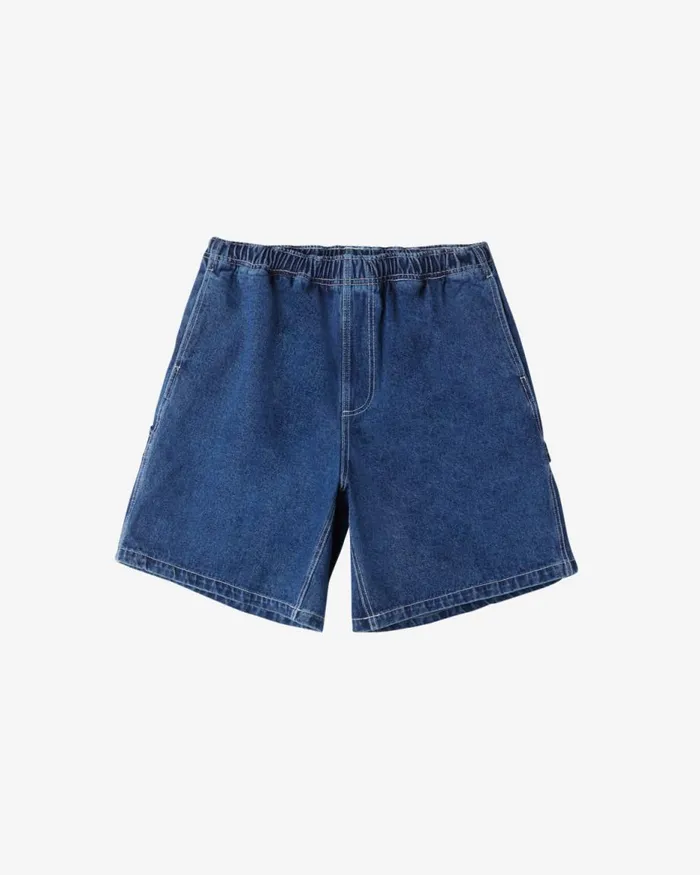 Men EASY DENIM CARPENTER SHORT Light Indigo OBEY Clothing Denim