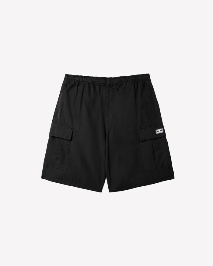 Men EASY RIPSTOP CARGO SHORT Field Green OBEY Clothing BOTTOMS