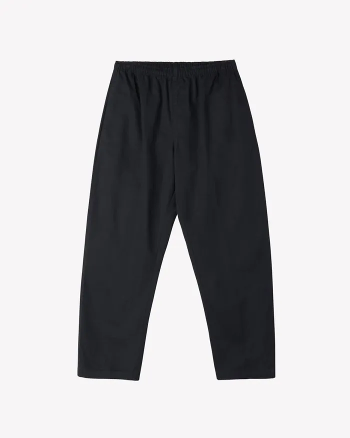 Men EASY TWILL PANT Black OBEY Clothing BOTTOMS