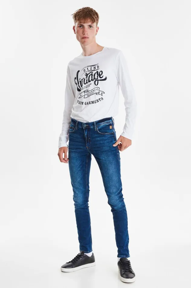 Men Echo Fit Blend Echo Jeans Denim Middle Blue