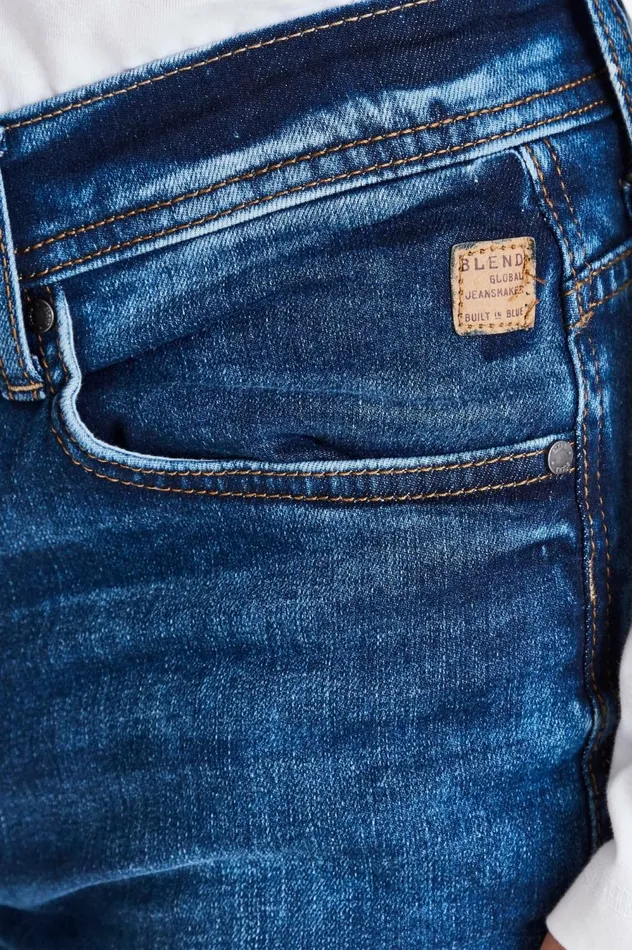 Men Echo Fit Blend Echo Jeans Denim Middle Blue