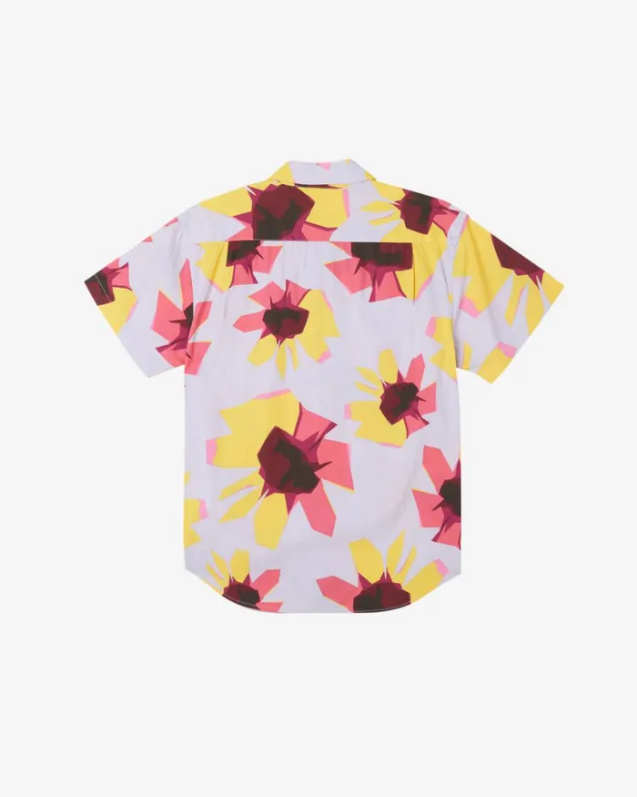 Men EDEN SS SHIRT Orchid Petal Multi OBEY Clothing TOPS