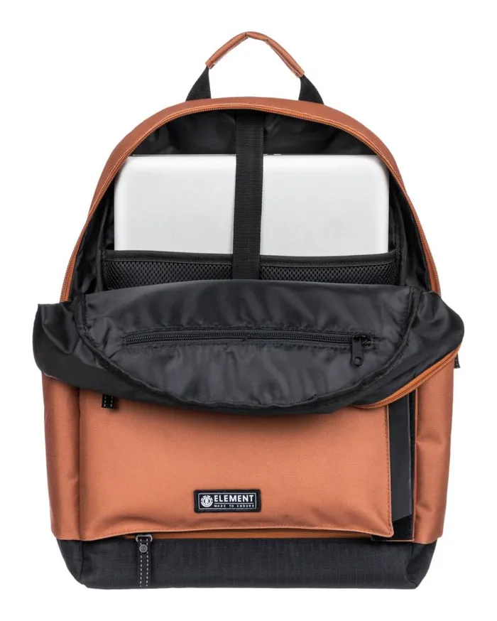 Men Element Backpacks and Bags Vast 20L Skate Backpack Mocha Bisque Men Element Backpacks and Bags Vast 20L Skate Backpack Mocha Bisque