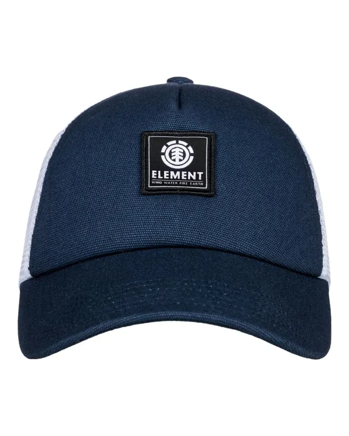 Men Element Hats and Beanies Icon Mesh Trucker Hat Dark Navy
